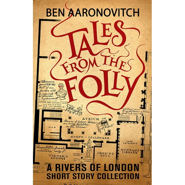 English Tales from the Folly by Ben Aaronovitch Hardcover Book